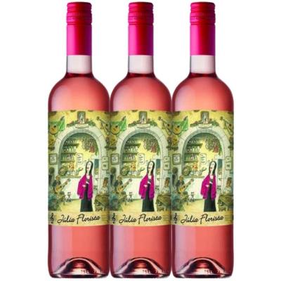 Vinho Rose Julia Florista 750ml (3 Und)
