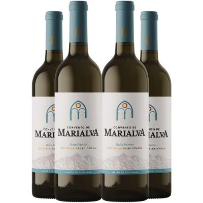 Vinho Branco Convento De Marialva 750ml Kit 4 Garrafas