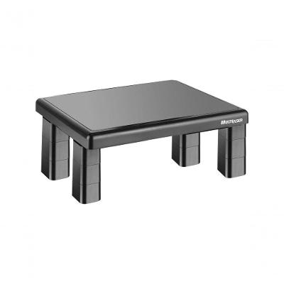 Suporte Para Monitor Quadrado Ac125 Preto 4 Níveis De Ajuste