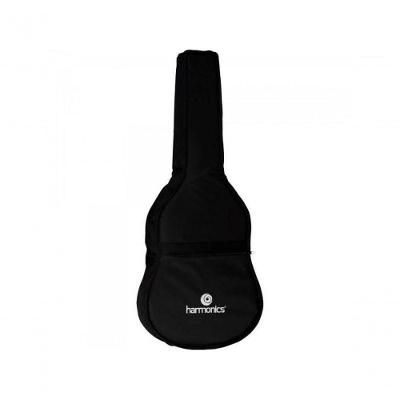 Capa Para Violão Folk Harmonics Nylon Luxo Preta