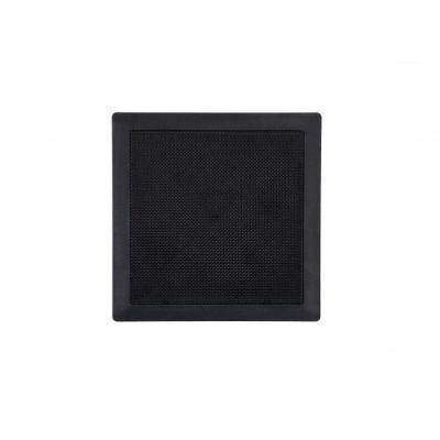 Arandela Fiamon Quadrada 6 Coaxial 50rms 8r Preta