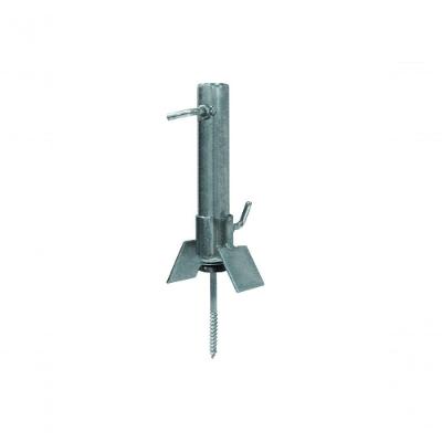 Suporte Antena 10-a Telha Brasilit 32mm Tubo 3- 4 Prata