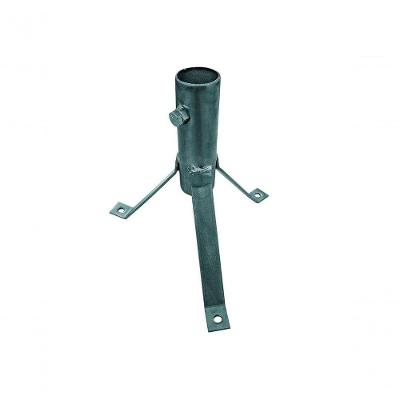 Suporte Antena 207-b Tripe Laje Tubo 1 Polegada Prata Cromo