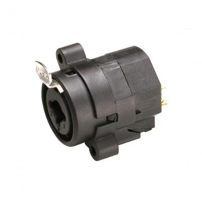 Conector Xlr Combo Santo Angelo Para Xlr E P10 Preto
