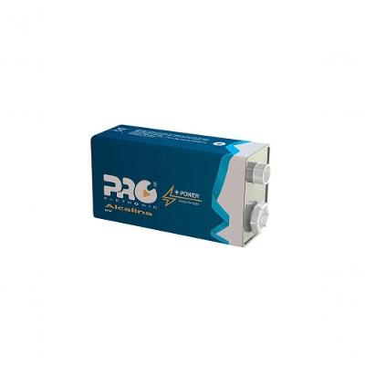 Bateria Alcalina Proeletronic Pqba-9v01 9v 6lr61 Com 1