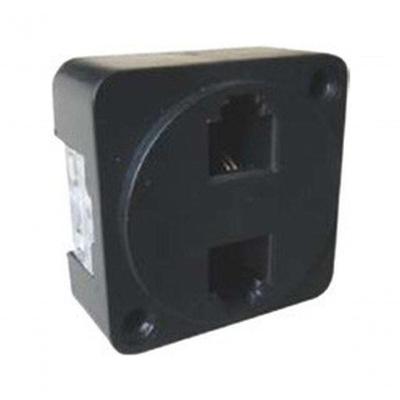 Plug Telefone Tomada Modular Idc 2 Linhas Preto