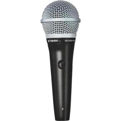 Microfone Com Fio Storm Micn00010 Preto