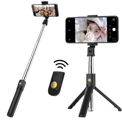 Bastão De Selfie Com Tripé Para Celular Com Controle Remoto