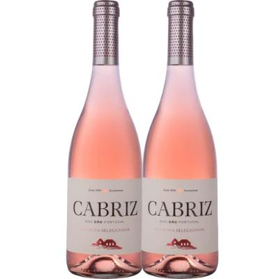 Kit 2 Garrafas Vinho Rose Cabriz Colheita Selecionada Dão 750ml
