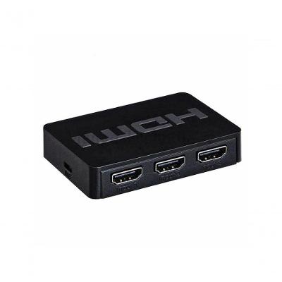 Chave Seletora Hdmi 3 Entradas 1 Saida Sem Controle Remoto