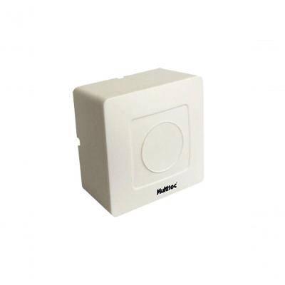 Caixa Sobrepor Multitoc Cftv Quadrada Branca 3x3