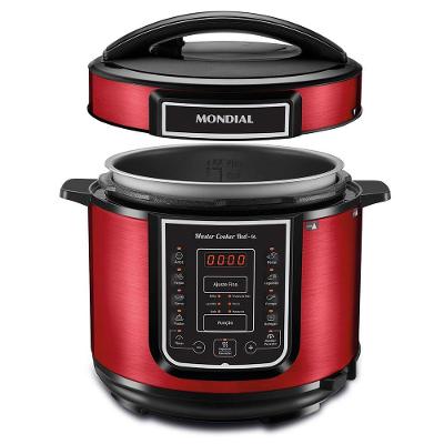 Panela De Pressão Elétrica Master Pe-39 220v-vermelho/inox