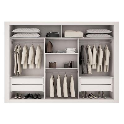 Closet Berlim Convencional 4 Gavetas Rufato Branco
