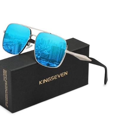 Óculos 2024 Design Polarização Uv400 Proteção De Luxo Azul