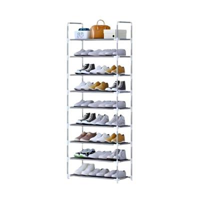 Sapateira Vertical 9 Prateleira Organizador Multiuso Branco