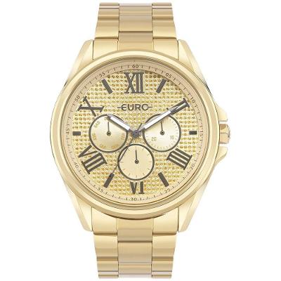 Relógio Euro Feminino Multiglow Dourado - Eu6p29aib-4d Eu6p29aib-4d