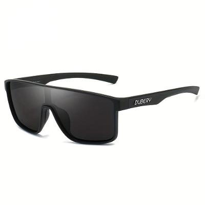 Óculos Da Moda Dubery D379 Polarizados Quadrado Preto