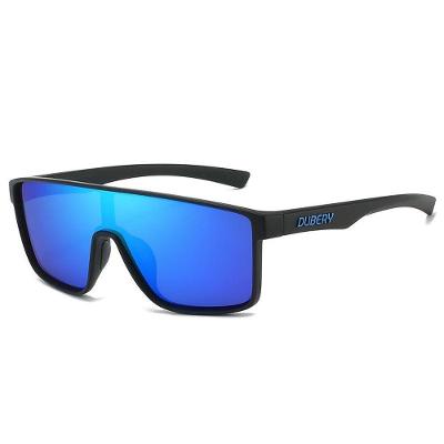 Óculos Da Moda Dubery D379 Polarizados Quadrado Azul