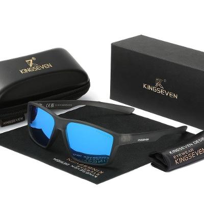 Óculos Leves, Confortáveis, Duráveis, Adequados Kingseven 799 Cinza Azul
