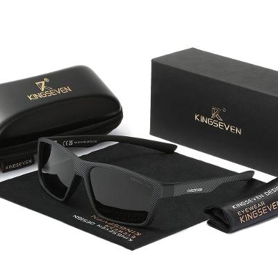 Óculos Leves, Confortáveis, Duráveis, Adequados Kingseven 799 Preto Fosco