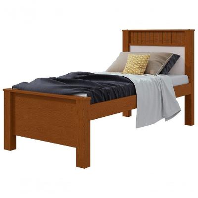 Cama Solteiro Athenas - Lopas Frassino-off White