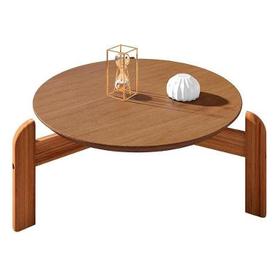 Mesa De Centro Lizz Redonda Cedro - Casa D Cedro