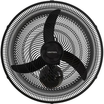 Ventilador De Parede Ventisol New 50cm Preto 110V