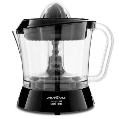 Espremedor De Frutas Britania Bellagio 350 Turbo Preto 220V