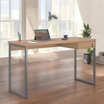 Mesa Home Office Escrivaninha Shine 1,00 Montana Com Gaveteiro