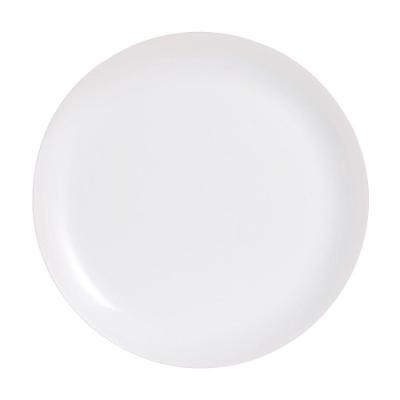 Prato De Sobremesa Diwali Em Vidro 19cm Luminarc Branco
