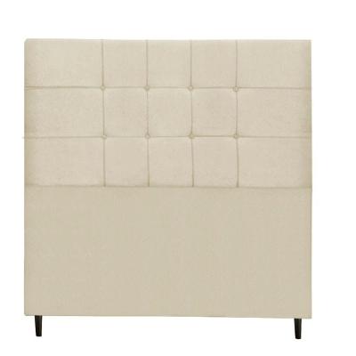 Cabeceira Casal Queen Jbe Barcelona 164cm Bege Box 158cm
