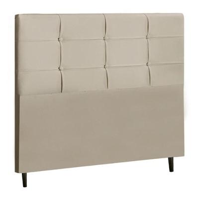 Cabeceira Casal Queen Jbe Style 164cm Bege Cama Box 158cm