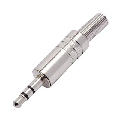 Plug P2 Stereo Metalico Com Mola