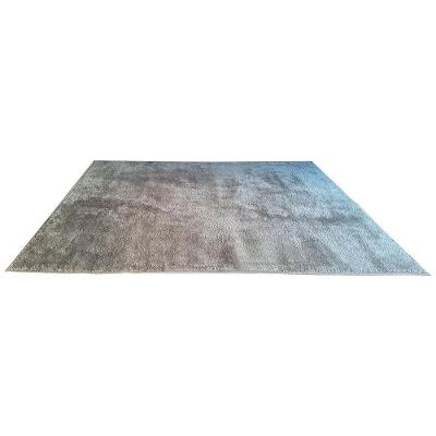 Tapete Para Sala De Estar Newsoft 1,5m X 2m Minas Brasil Chumbo
