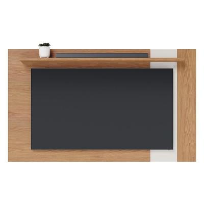 Painel Suspenso Extensível Leme Freijó-off White Matte Para Tv Até 70? - Colibri Freijó-off White Matte