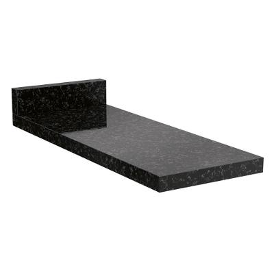 Tampo Para Balcão 20 Cm Mdp B646 Preto Kappesberg Preto