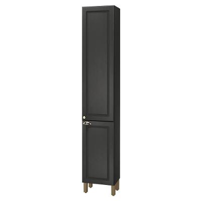Paneleiro Firenze 40cm 2 Portas Chumbo - Indékes Chumbo