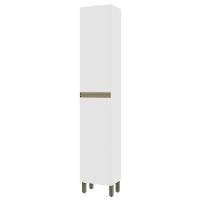 Paneleiro Dinamarca 40cm 2 Portas Branco - Indékes Branco
