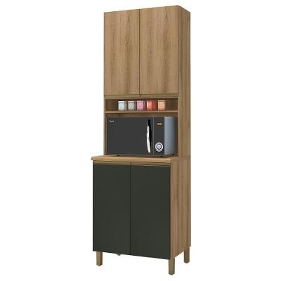 Torre Quente Dinamarca 70cm 1 Forno 4 Portas Castani-chumbo - Indékes Castani-chumbo