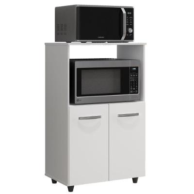Balcão Multiuso Para Cozinha Tais 2 Portas Branco Moblis