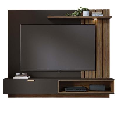 Home Suspenso Tocantins 1.8 Preto Fosco-noce Milano Para Tv Até 65? - Colibri Preto Fosco-noce Milano