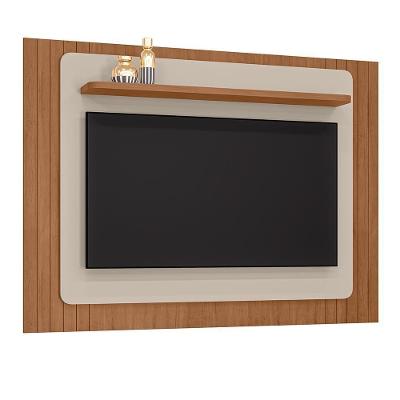 Painel Suspenso Mônaco 180cm Cedro-off White Para Tv Até 60? - Casa D Cedro-off White