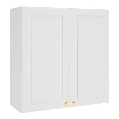 Armário Aéreo Firenze 80cm 2 Portas Branco - Indékes Branco
