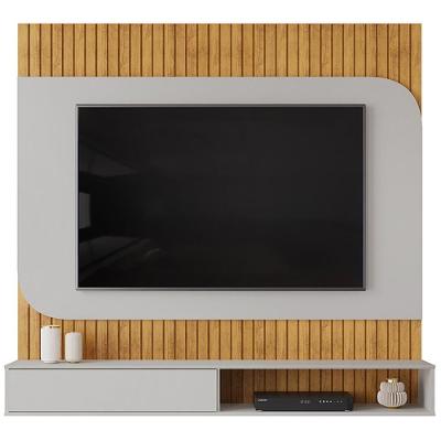 Painel Para Tv 65 Pol 1 Porta 150 Cm Tom Cedro Bali Dj Moveis Cedro Bali