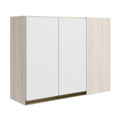 Armario Canto Reto 2p Mdf 89cm Kali 12213 Bianco Toq Branco Uv Nicioli Bianco Toq Branco Uv