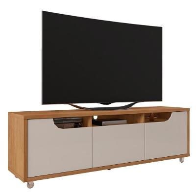 Rack Bancada Jersey Cedro-off White Para Tv Até 60? - Casa D Cedro-off White