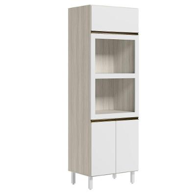 Torre Quente 3p 221x72cm Mdf Kali 16866 Bianco Toq Branco Uv Nicioli Bianco Toq Branco Uv