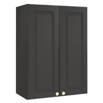 Armário Aéreo Firenze 60cm 2 Portas Chumbo - Indékes Chumbo