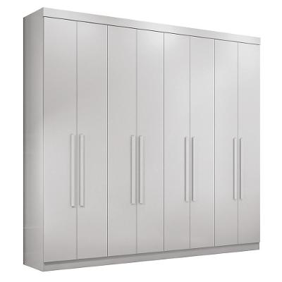 Guarda Roupa Casal Master New 8.4 8 Portas Branco - Santos Andirá Branco