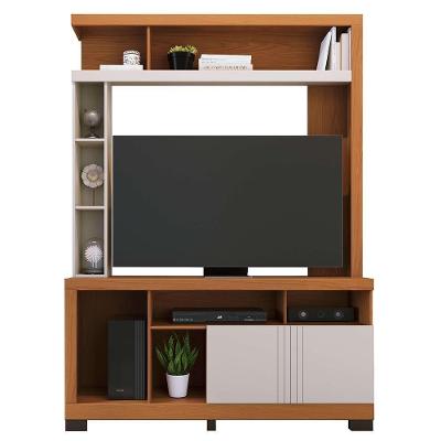 Estante Home Theater Elba Freijó-off White Matte Para Tv Até 50? - Colibri Freijó-off White Matte